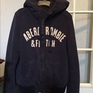 Abercrombie and Fitch wolf jaw jacket size medium
